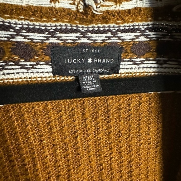 Lucky Brand Western Knit Cardigan  Size: M - Picture 4 of 6